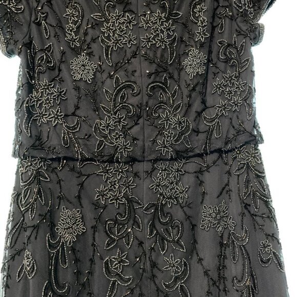 Adrianna  Papell Womens Soutache Long Dress - Picture 2 of 16